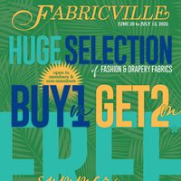 Fabricville - Summer Clearance Sale Flyer