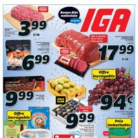 IGA - Weekly Savings (QC) Flyer