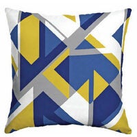 StyleWell Beck Geometric Outdoor Square Pillow 