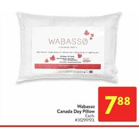 Wabasso Canada Day Pillow