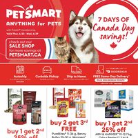 PetSmart - Canada Day Savings Flyer