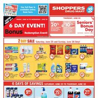 Shoppers Drug Mart - 6 Days of Savings (NL) Flyer