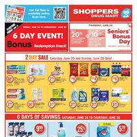 Shoppers Drug Mart - 6 Days of Savings (AB) Flyer