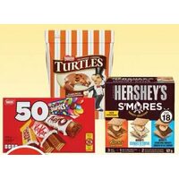 Nestle Minis, Turtles Original Chocolates or S'Mores Kits