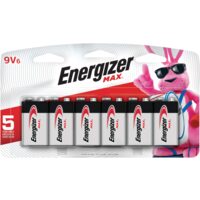 Energizer  AA/20, AAA/12 or 9V/6 Alkaline Batteries
