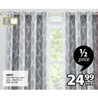 Anett Light Filtering Curtain Panel