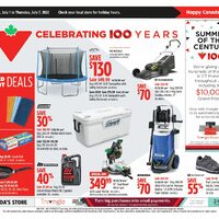 Canadian Tire - Weekly Deals - Celebrating 100 Years (BC/SK/MB) Flyer