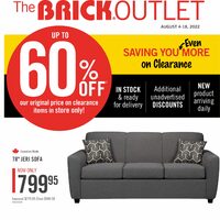 The Brick - Outlet - Saving You Even More (AB/SK/MB/ON) Flyer