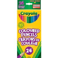 Crayola 64 Count Crayons Or 24 Count Coloured Pencils 