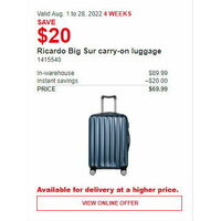 Ricardo Big Sur Carry-on Luggage