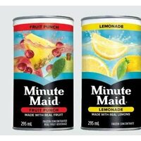Minute Maid Punch Or Lemonade