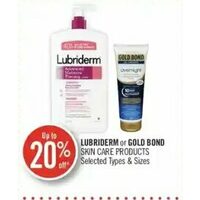 Lubriderm Or Gold Bond Skin Care Products