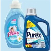 Purex Laundry Detergent Fleecy Sheets or Fabric Softener 