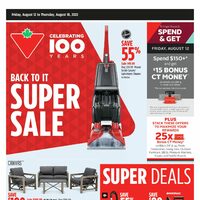 Canadian Tire - Weekly Deals - Back To It Super Sale (NB) Flyer
