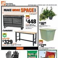 Home Depot - Weekly Deals - Make More Space Event (Vancouver Area/BC) Flyer