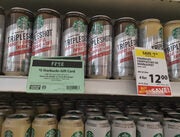 Starbucks Frappuccino, Doubleshot and Tripleshot Energy Drinks - in-store only