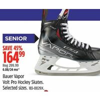 Senior Bauer Vapor Volt Pro-Hockey Skates 