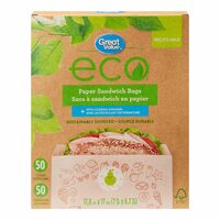 Great Value Pape Recyclable Sandwich Bags