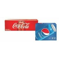 Coca-Cola or Pepsi Regular or Diet