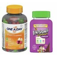 One a Day or Flintstones Vitamins 