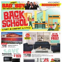 Bad Boy Furniture - Back To School Sale Flyer