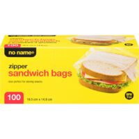 No Name Snack or Sandwich Bags