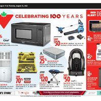 Canadian Tire - Weekly Deals - Celebrating 100 Years (West/YT) Flyer