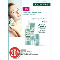 Klorane Skin Care Products