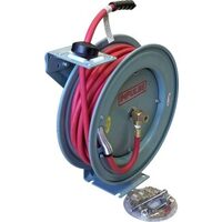 3/8 In. x 50 Ft Retractable Air Hose Reel With 10 PV3/8 in. x 50 Retractable Air Hose Reel with 10 PC Accessory Kit Accessory Kit