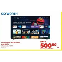 Skyworth 55" 4K UHD OLED Android TV