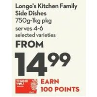 Longo's Kitchen Family Side Dishes