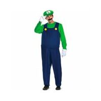 Super Mario Brothers Luigi Costume, Adult