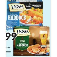 Janes Ultimates Breaded or Battered Haddock