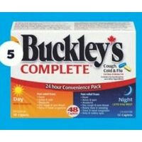 Buckley's Complete Cough, Cold & Flu Extra Strength Caplets