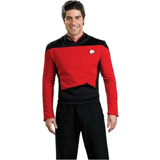 14. Best Lazy Costume: Rubies Costume CoStar Trek The Next Generation Deluxe Shirt