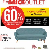 The Brick - Outlet - Saving You Even More on Clearance (AB/SK/MB) Flyer