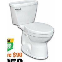 American Standard Champion 4.8 L Right Height Elongated Toilet 