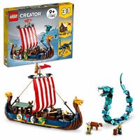 Lego Creator 3 in 1 Viking Ship and the Midgard Serpent