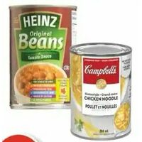 Heinz Pasta, Beans or Campbell's Condensed Soup
