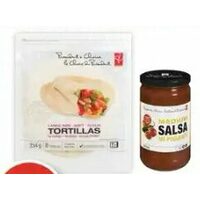 Mcilhenny Tabasco Sauce, PC Tortillas or Salsa