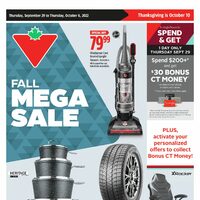 Canadian Tire - Weekly Deals - Fall Mega Sale (Toronto/GTA_ON) Flyer