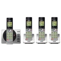 Vtech Dect 6.0 4-Handset Phone With Answer System 