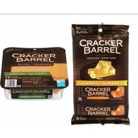 Cracker Barrel Cheese Slices or Snacks