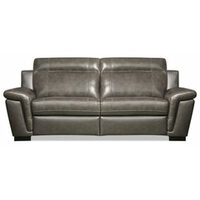 Cindycrawford Home 89" Seth Genuine Leather Sofa 