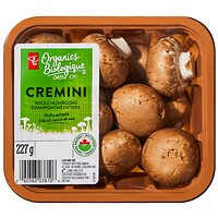 Pc Organics Whole Cremini or White Mushrooms 