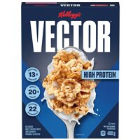 Kellogg's All Bran, Raisin Bran, Vector, Special K or Mini-Wheats Cereal