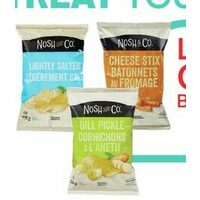 Nosh & Co. Potato Chips, Cheese Stix or Sour Cream & Onion Rings
