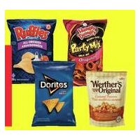 Ruffles Doritos Humpty Dumpty Party Mix Ringolos Sour Cream & Onion Rings or Cheese Sticks or Werther's Original Caramel Popcorn or Seed Clusters 