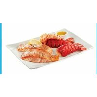 Atlantic Lobster Tails Or Fresh Atlantic Salmon Portions