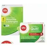 Life Brand Nicotine Lozenges Or Patch
